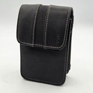 ICON Digital Camera Case Black Leather